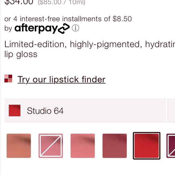 Charlotte Tilbury LATEX LOVE
STUDIO 64 - Picture 6 of 9